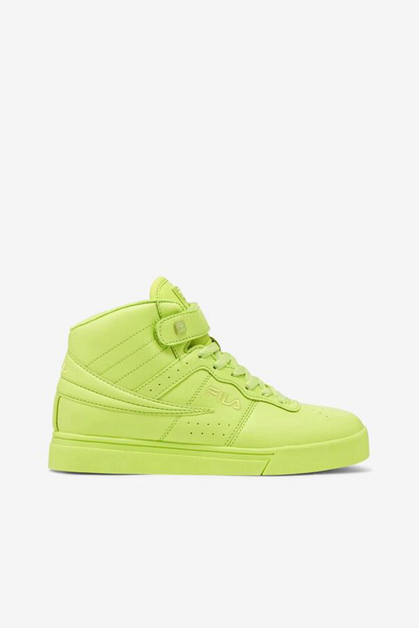 Tênis Fila Mulher Verdes - Fila Vulc 13 Neon Green Hi Portugal Online,YEDJ-75134